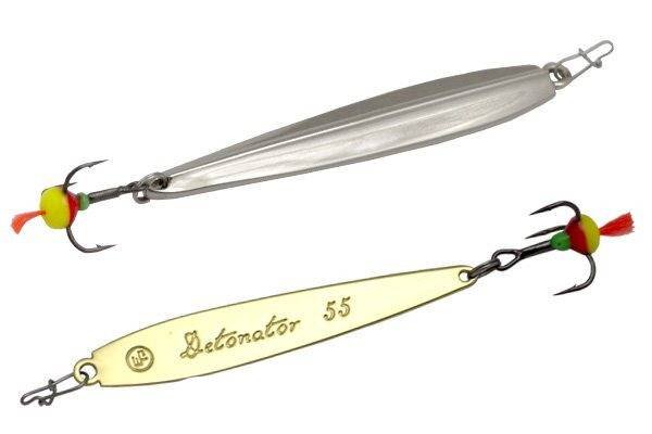 Блесна EcoPro Detonator 65мм 6гр Silver/Gold купить,NaN