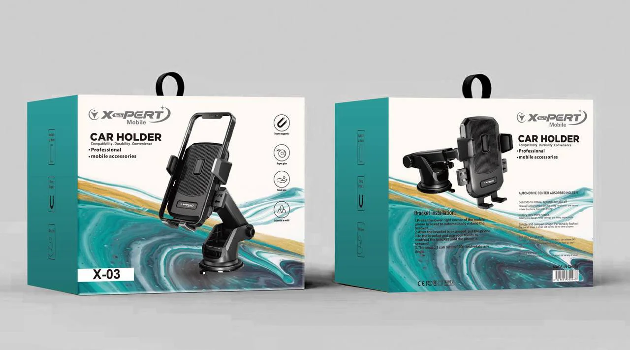 Автомобильный держатель для телефона Expert X-Pert Mobile X-03 Black купить,NaN