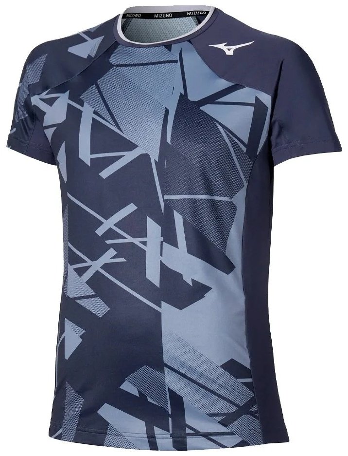 Футболка Mizuno синий купить,NaN
