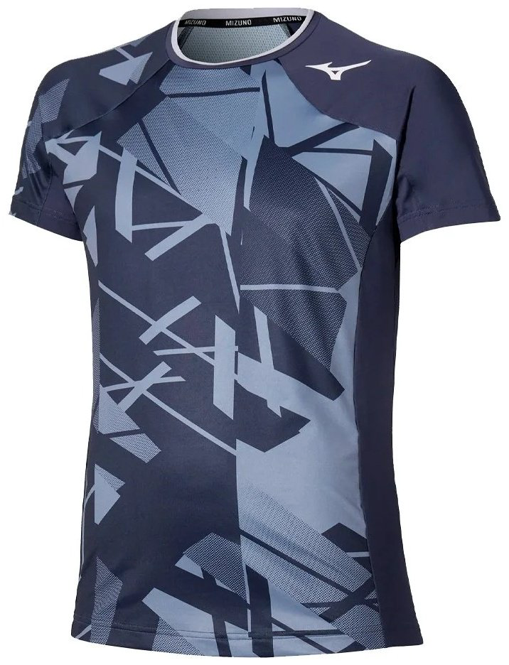Футболка Mizuno синий купить,NaN
