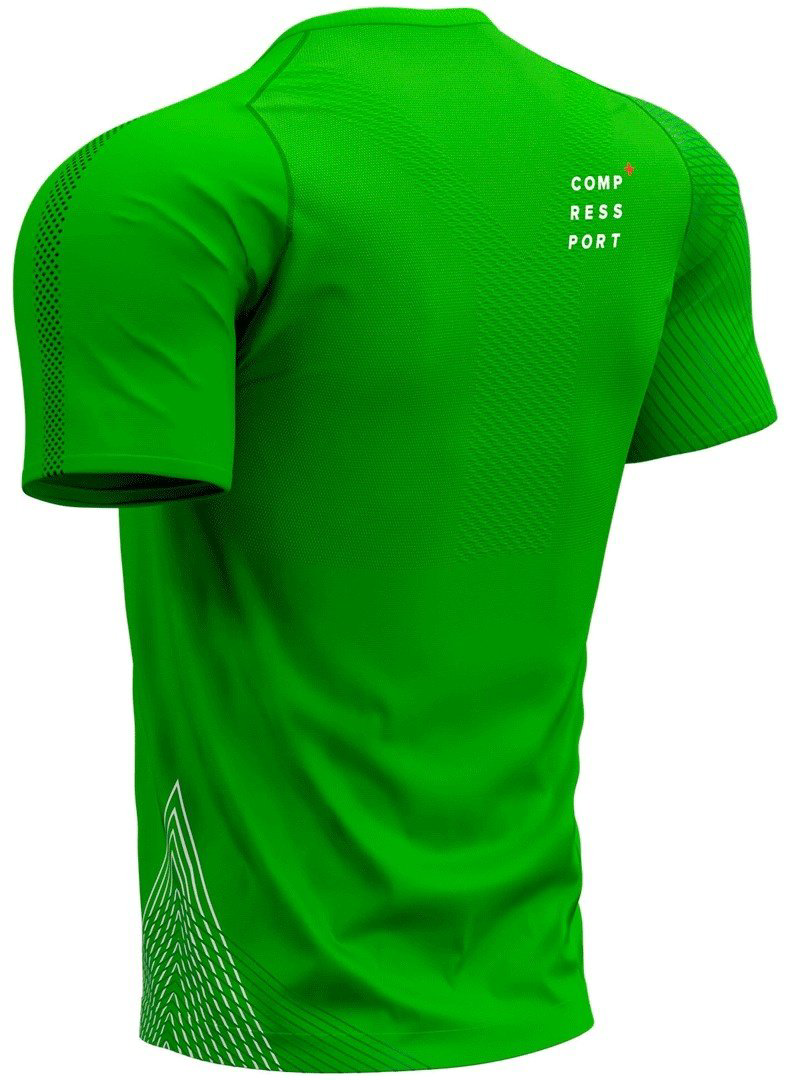 Футболка Compressport зеленый купить,NaN