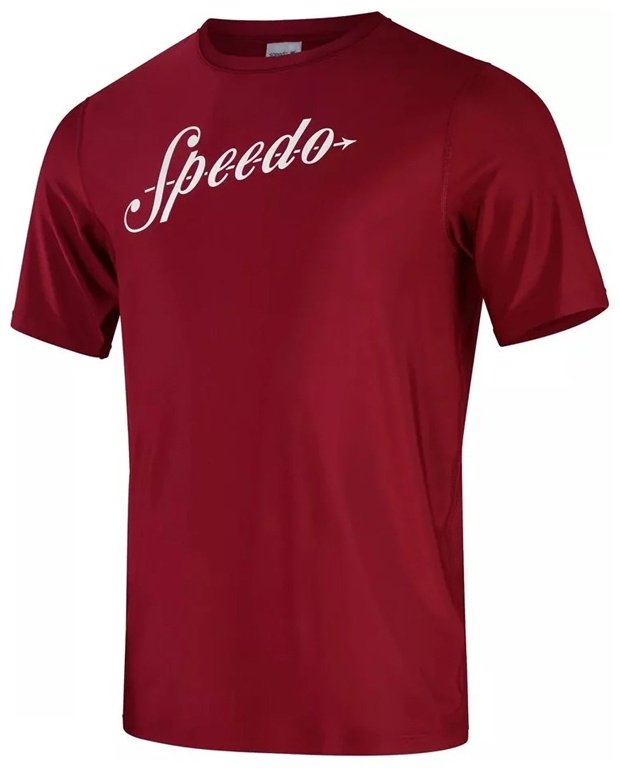 Футболка Speedo надпись бордовый купить,NaN