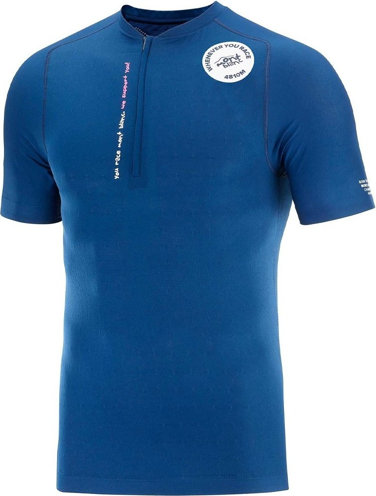 Футболка Compressport голубой купить,NaN