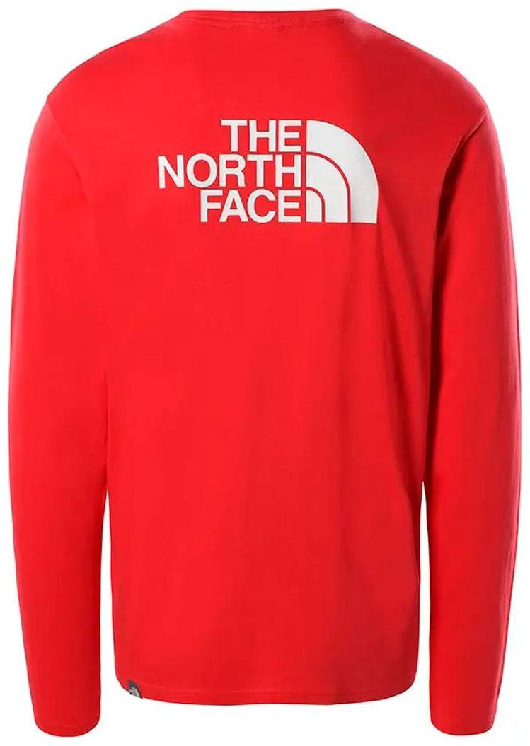 Лонгслив The North Face красный купить,NaN