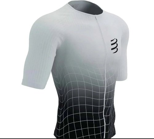 Футболка Compressport черный, белый