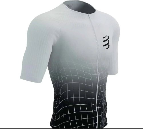 Футболка Compressport черный, белый
