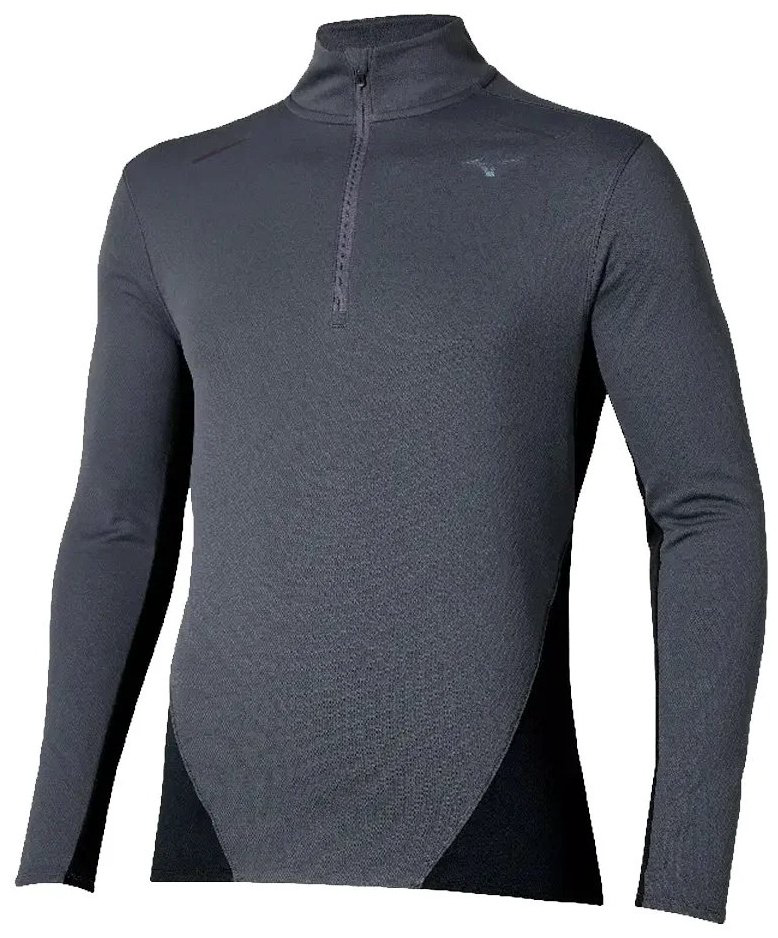 Лонгслив Mizuno серый купить,42900