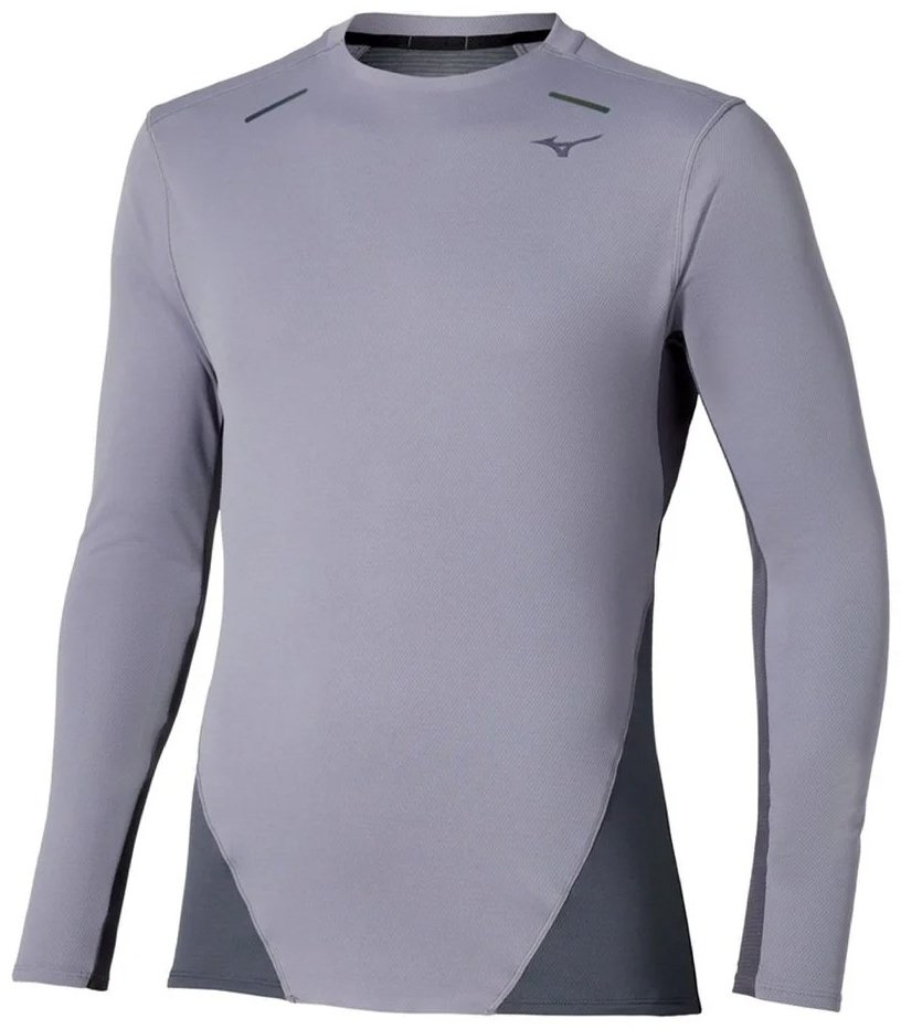 Лонгслив Mizuno серый купить,NaN