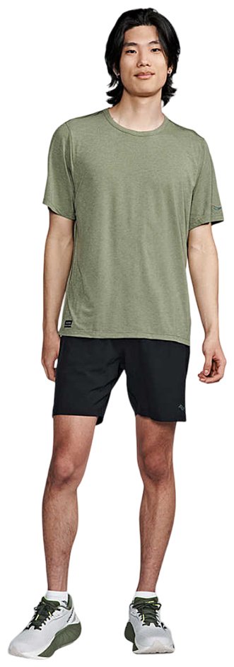 Футболка Saucony зеленый купить,NaN
