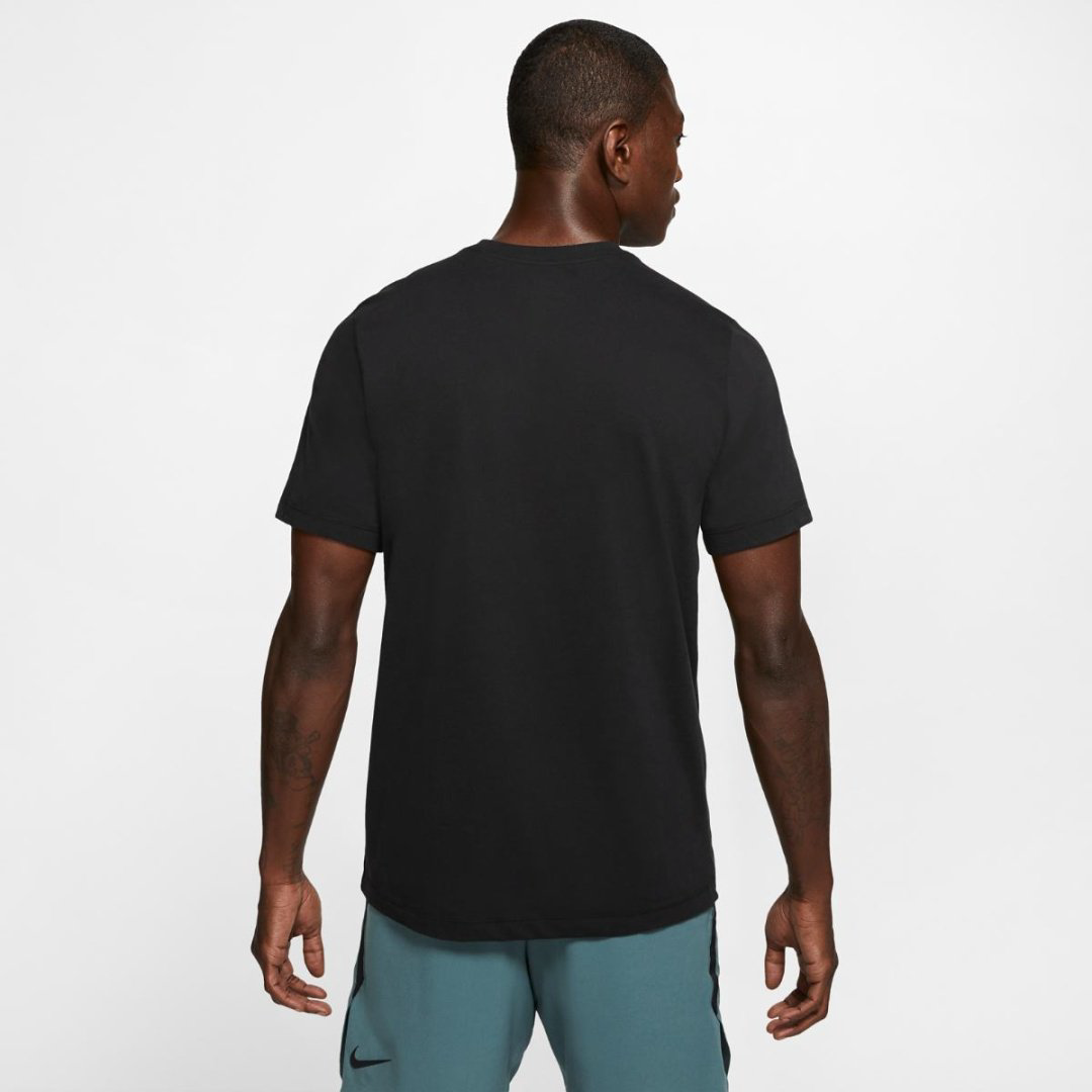 Футболка Nike M NK DRY TEE DFC CREW SOLID черный купить,NaN
