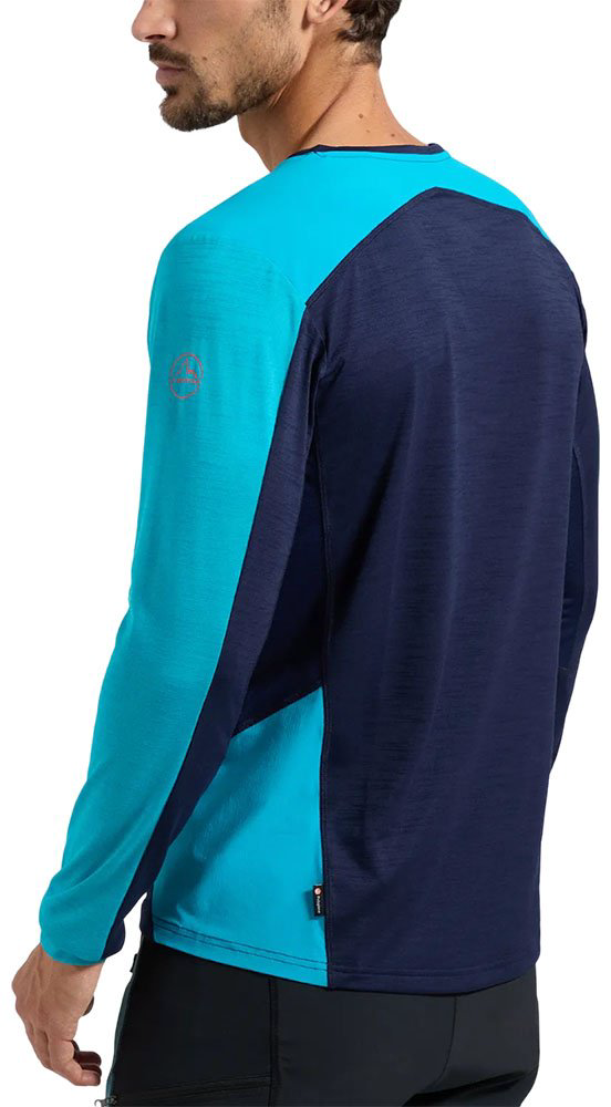 Лонгслив La Sportiva синий купить,NaN