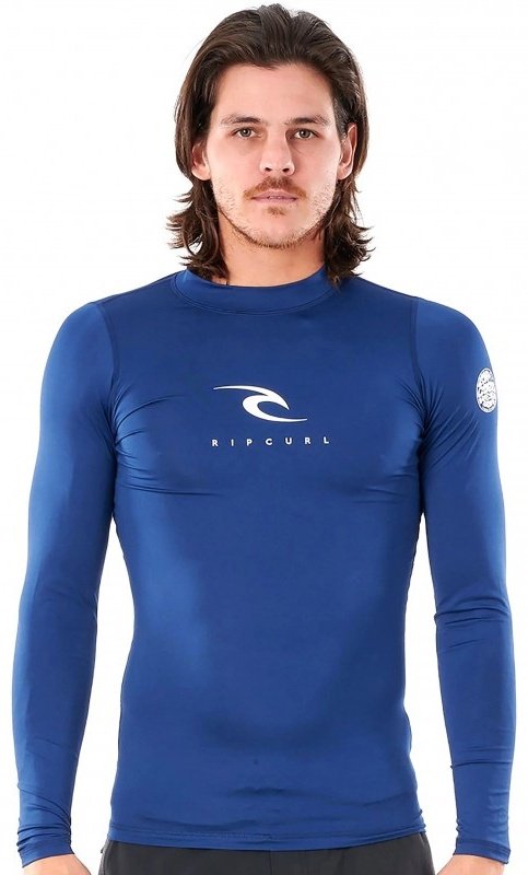 Лонгслив Rip Curl синий купить,NaN