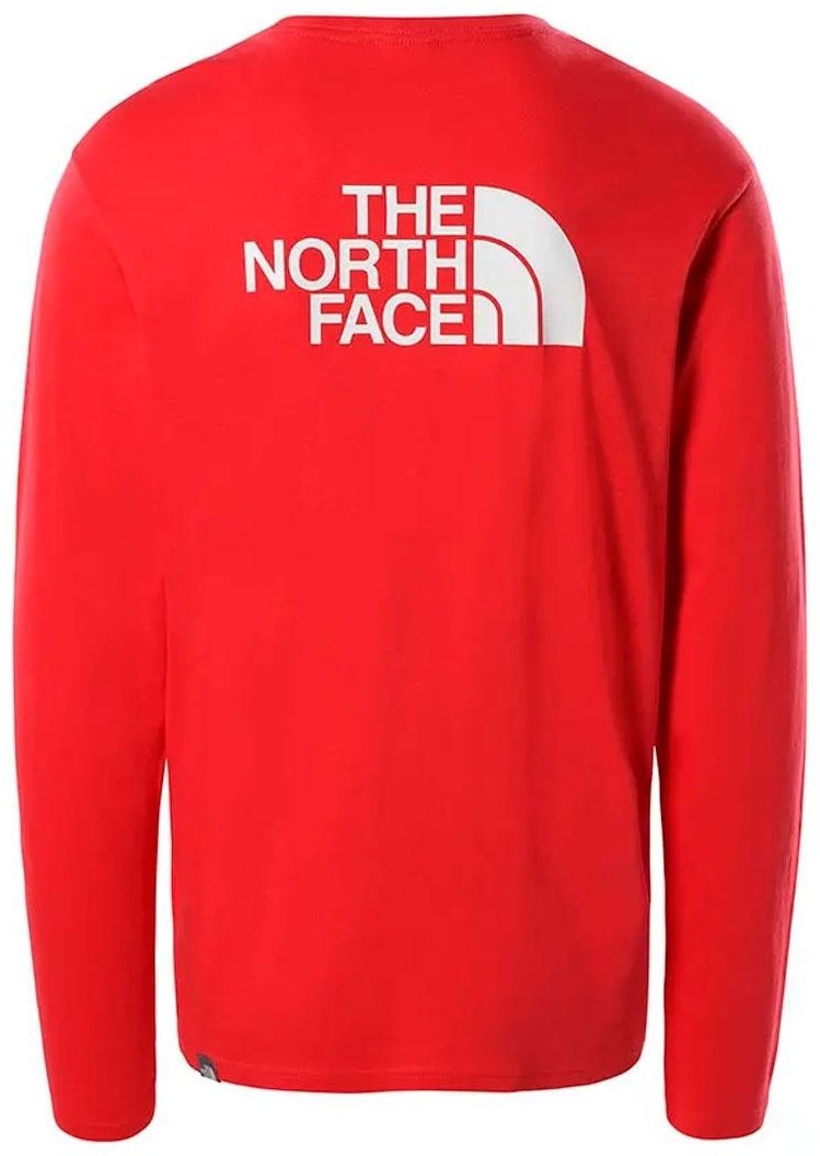 Лонгслив The North Face красный купить,NaN