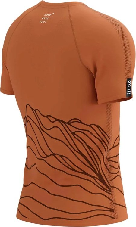 Футболка Compressport оранжевый купить,NaN