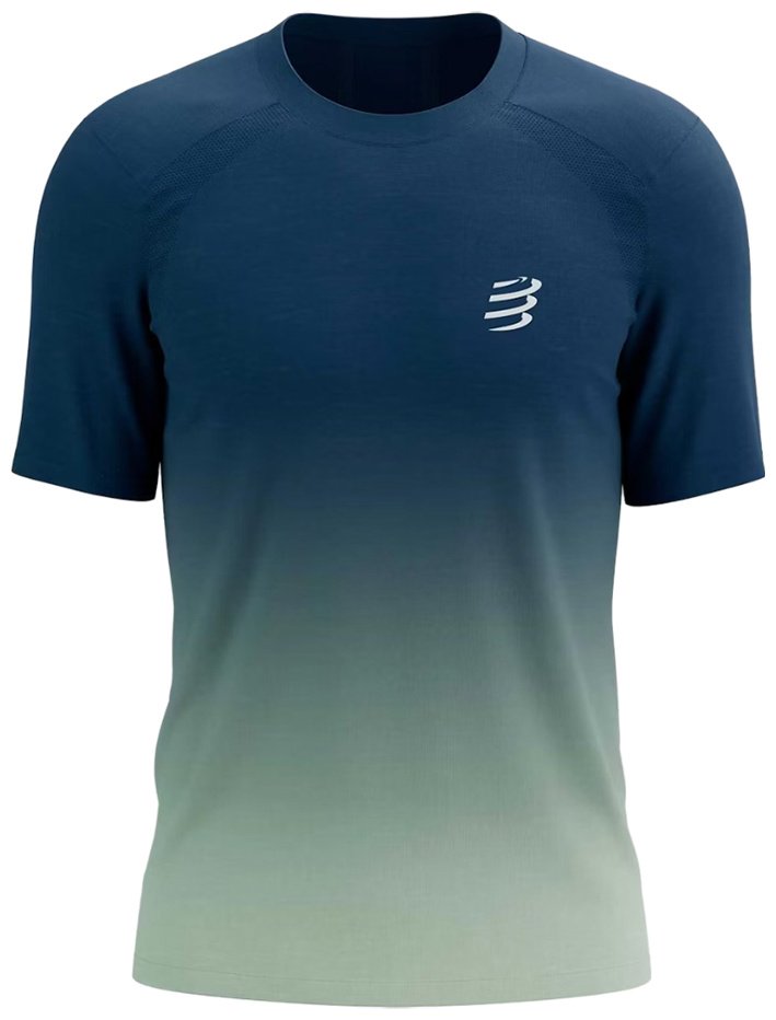 Футболка Compressport синий купить,NaN