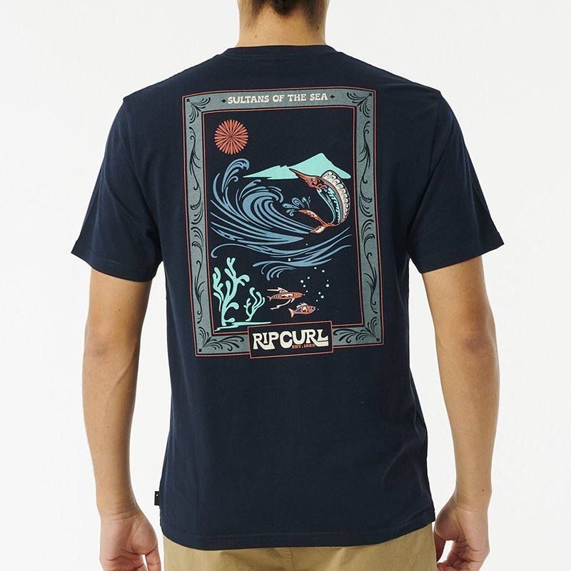 Футболка Rip Curl синий купить,NaN