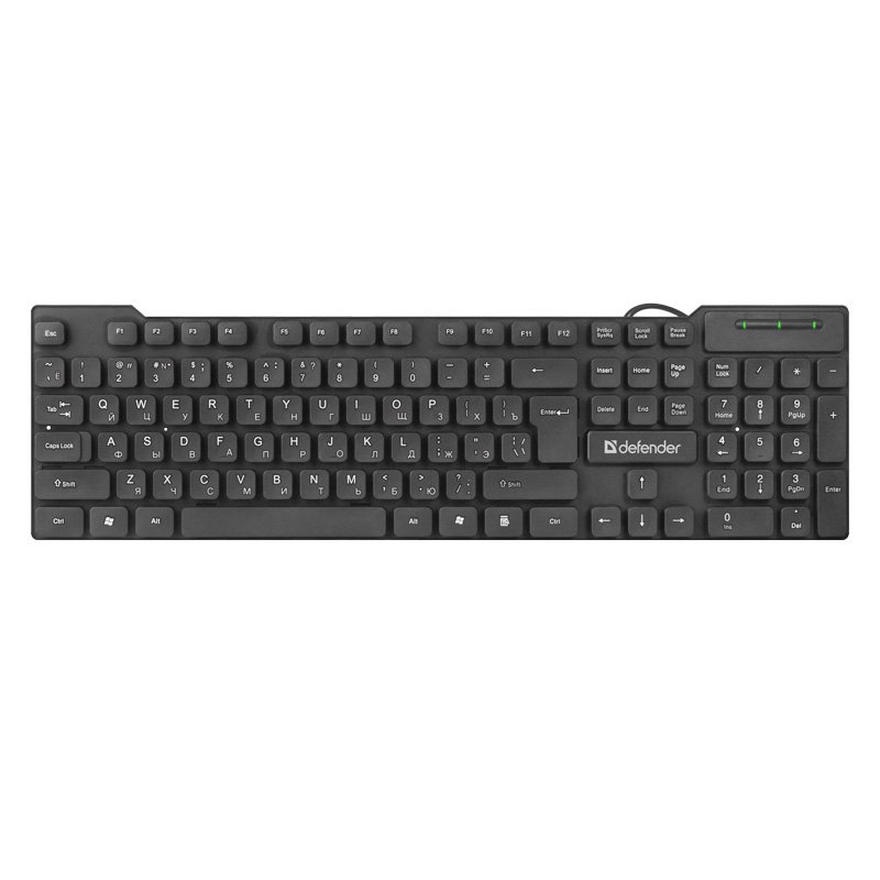 Клавиатура Defender Element HB-190 RU черная