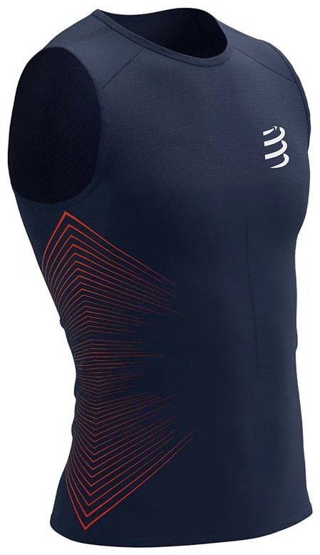 Майка Compressport синий купить,NaN