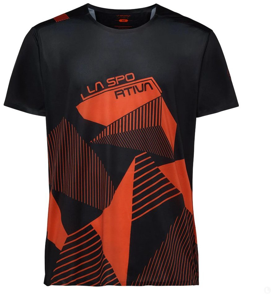 Футболка La Sportiva черный, красный купить,NaN