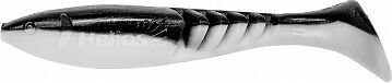 Виброхвост Helios Slash 67мм Black & White HS-19-023 купить,NaN
