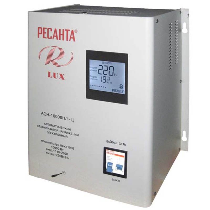 Стабилизатор Ресанта АСН-10000/1-Ц Lux