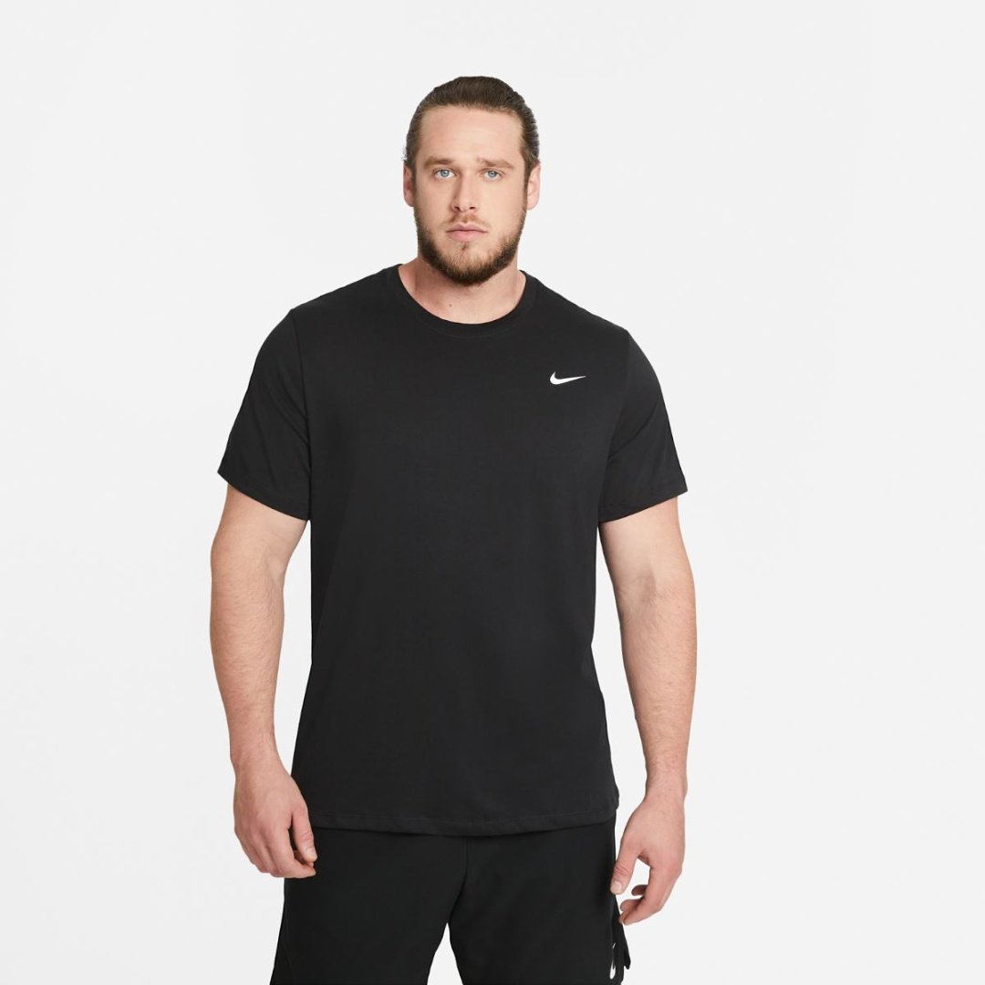 Футболка Nike M NK DRY TEE DFC CREW SOLID черный купить,NaN