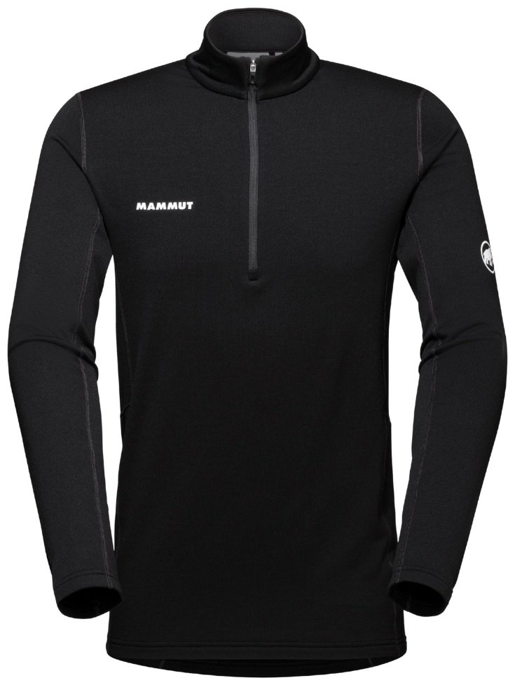 Лонгслив Mammut Aenergy ML Half Zip черный купить,74900