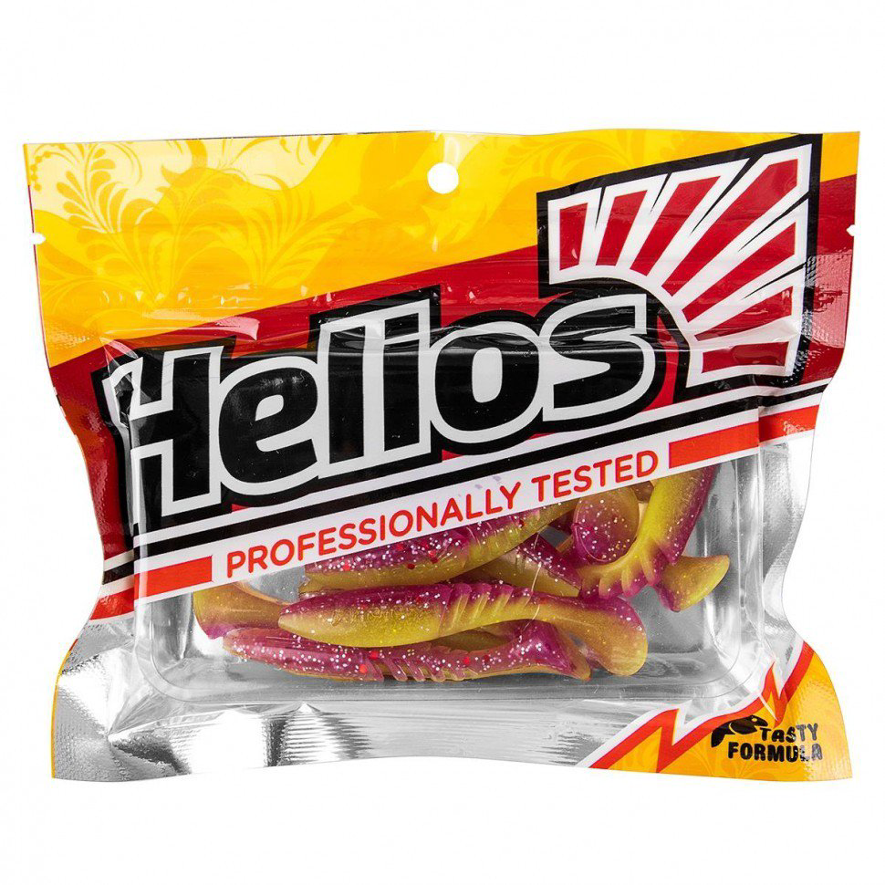 Виброхвост Helios Slash 67мм Fio&Acid lemon HS-19-027 купить,NaN