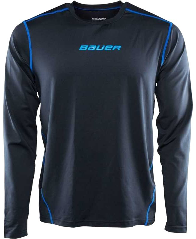 Лонгслив Bauer черный купить,NaN