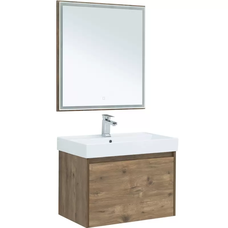 Зеркало настенное Aquanet Nova Lite 249513 75x80см купить,NaN