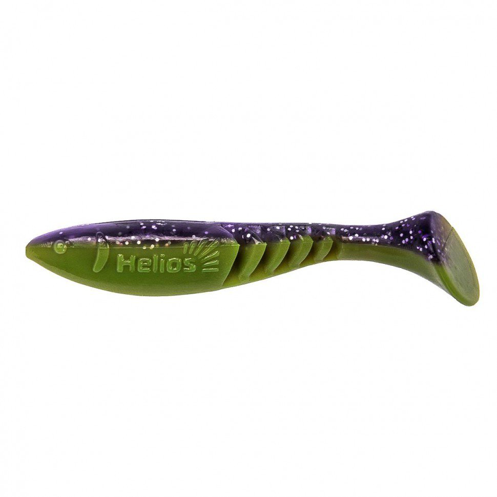 Виброхвост Helios Slash 67мм Fio&Lime HS-19-014 купить,NaN