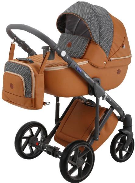 Коляска 3в1 Adamex Marconi Deluxe BE52 Brown купить,NaN