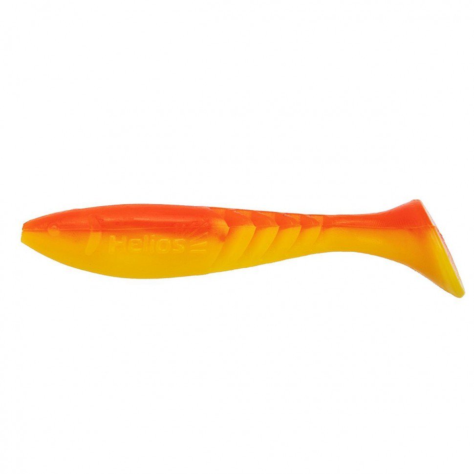 Виброхвост Helios Slash 67мм Orange&Yellow HS-19-015