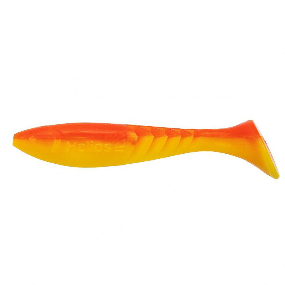Виброхвост Helios Slash 67мм Orange&Yellow HS-19-015
