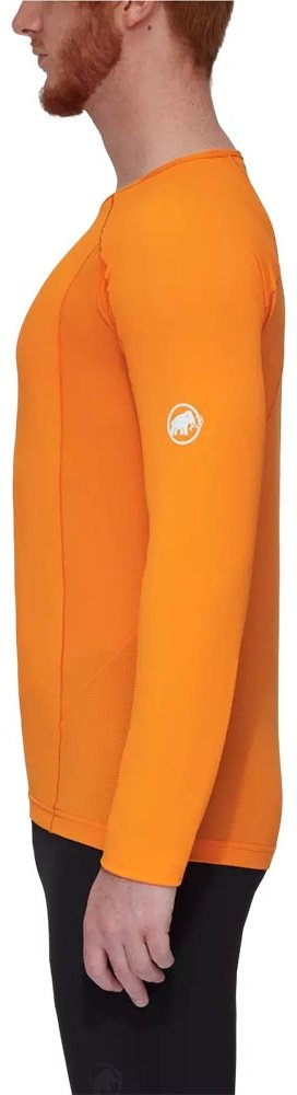 Лонгслив Mammut оранжевый купить,NaN