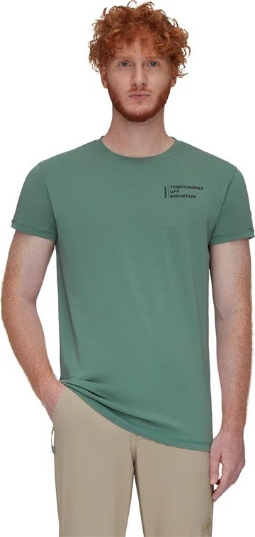 Футболка Mammut зеленый купить,NaN