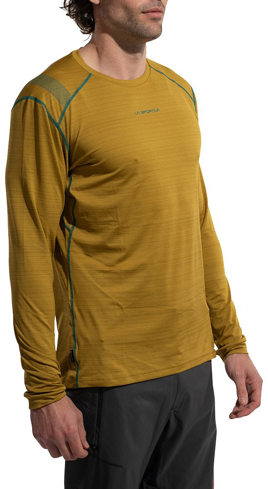 Лонгслив La Sportiva желтый купить,NaN