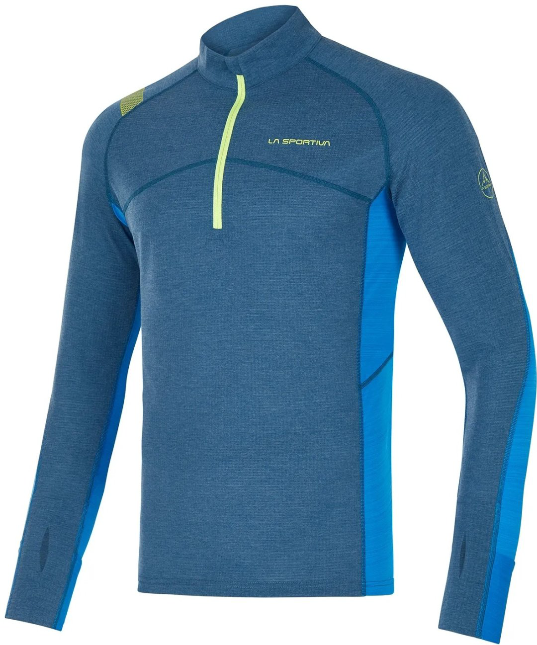 Лонгслив La Sportiva синий купить,NaN
