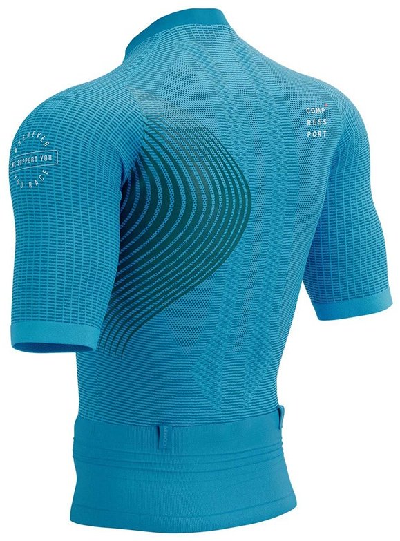 Футболка Compressport голубой купить,NaN