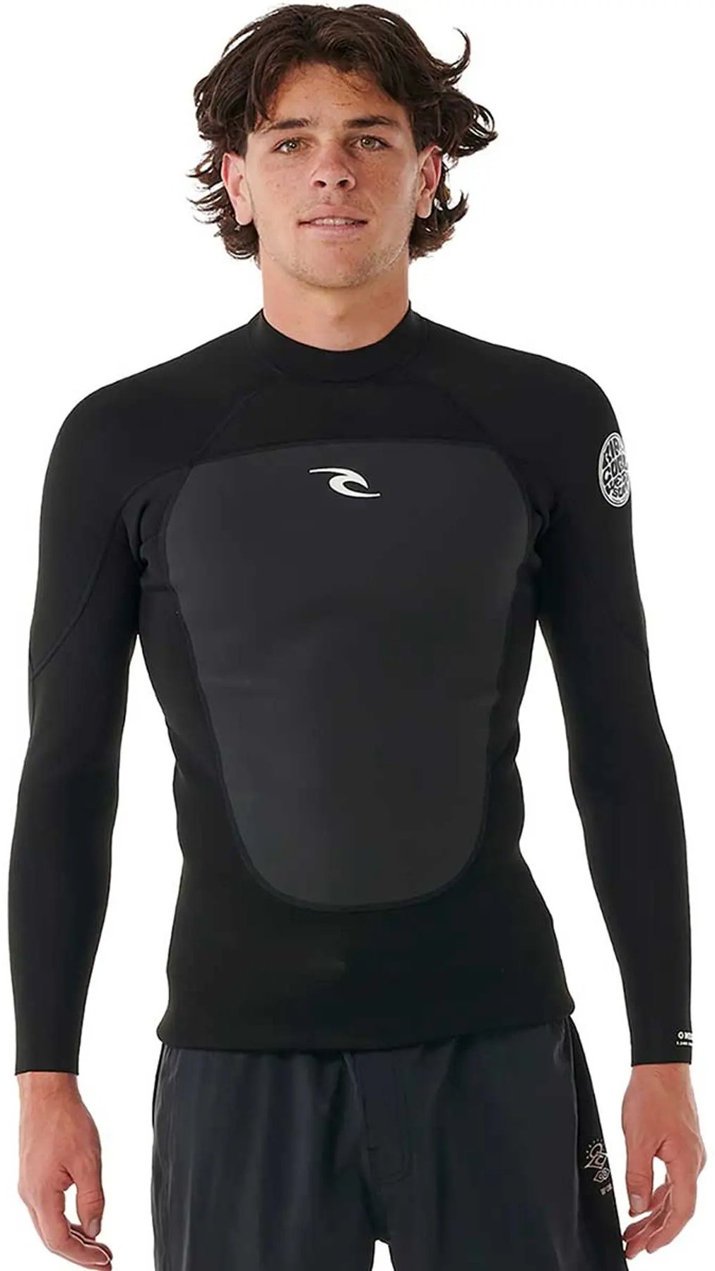 Лонгслив Rip Curl черный купить,NaN