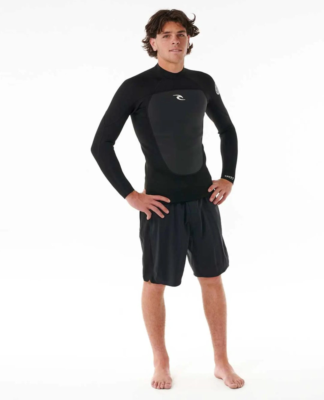 Лонгслив Rip Curl черный купить,NaN
