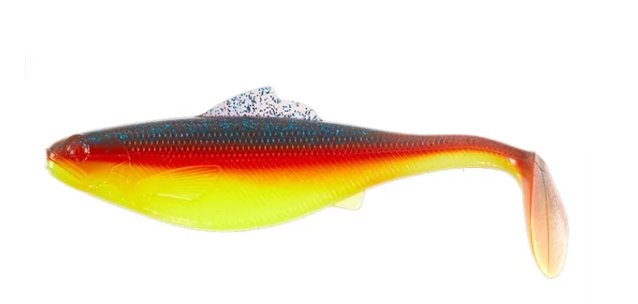 Виброхвост Lucky John Pro Series Roach Paddle Tail 127мм G07 4шт купить,NaN