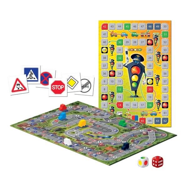 Настольная игра Step Puzzle Дорожная азбука купить,NaN