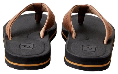 Шлепанцы Rip Curl коричневый, черный купить,NaN