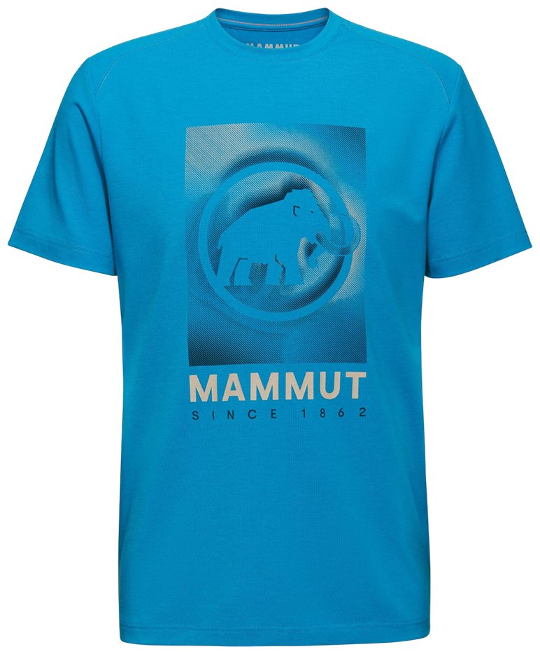 Футболка Mammut голубой купить,NaN