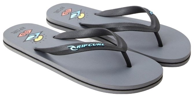 Шлепанцы Rip Curl серый купить,NaN