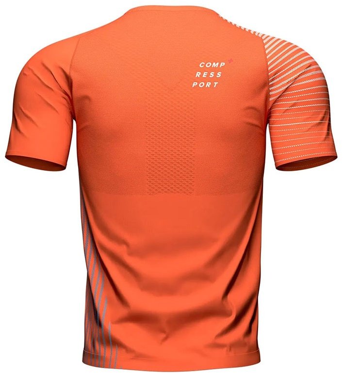 Футболка Compressport оранжевый купить,NaN
