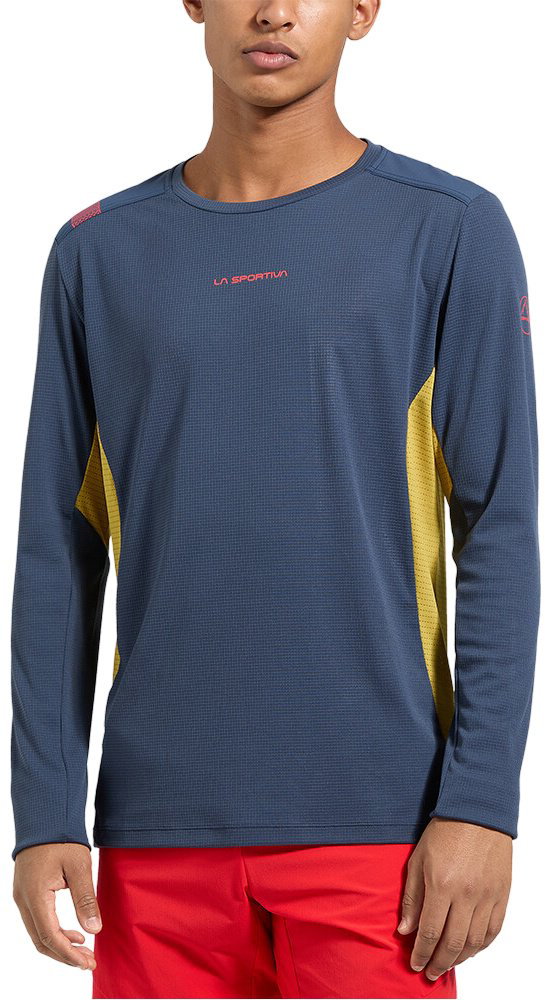Лонгслив La Sportiva синий купить,NaN