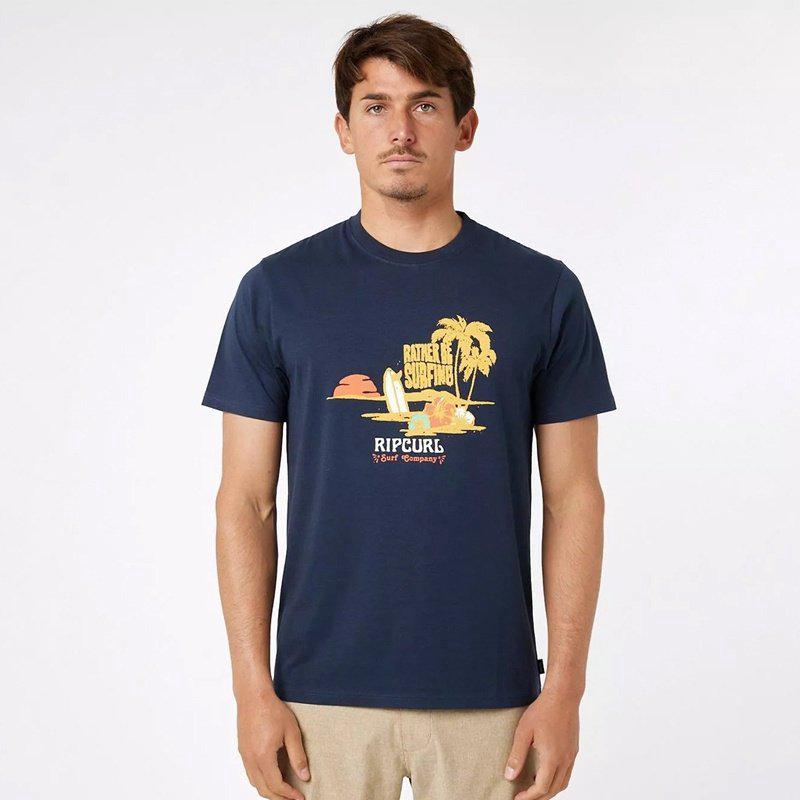 Футболка Rip Curl синий купить,NaN