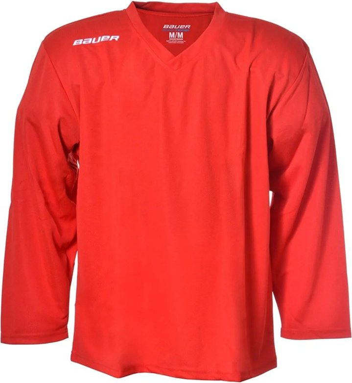 Лонгслив Bauer красный купить,NaN